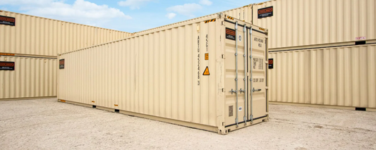 Steel Shipping Container security to protect stored items