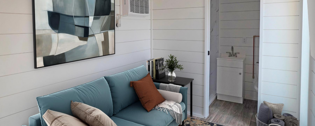 XCaliber Container's 20 ft Modern Cabin