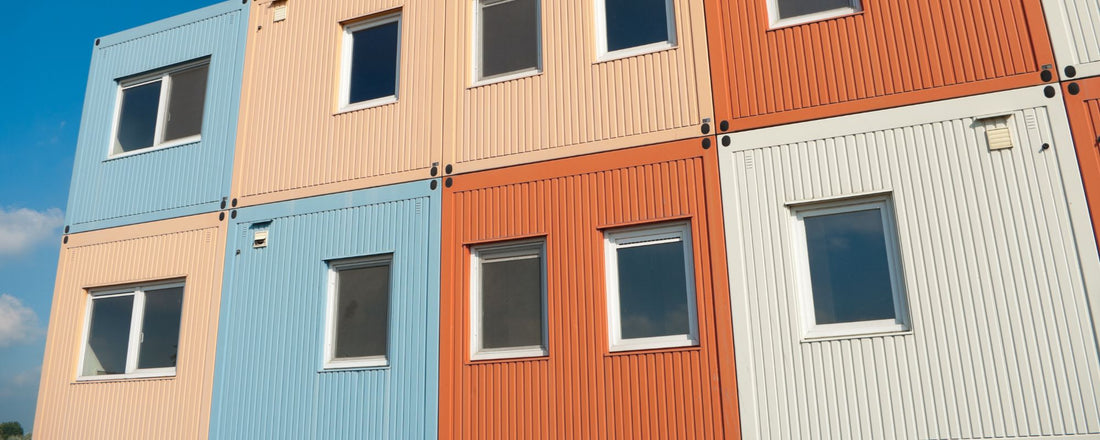 Dorm Rooms built from Shipping containers
