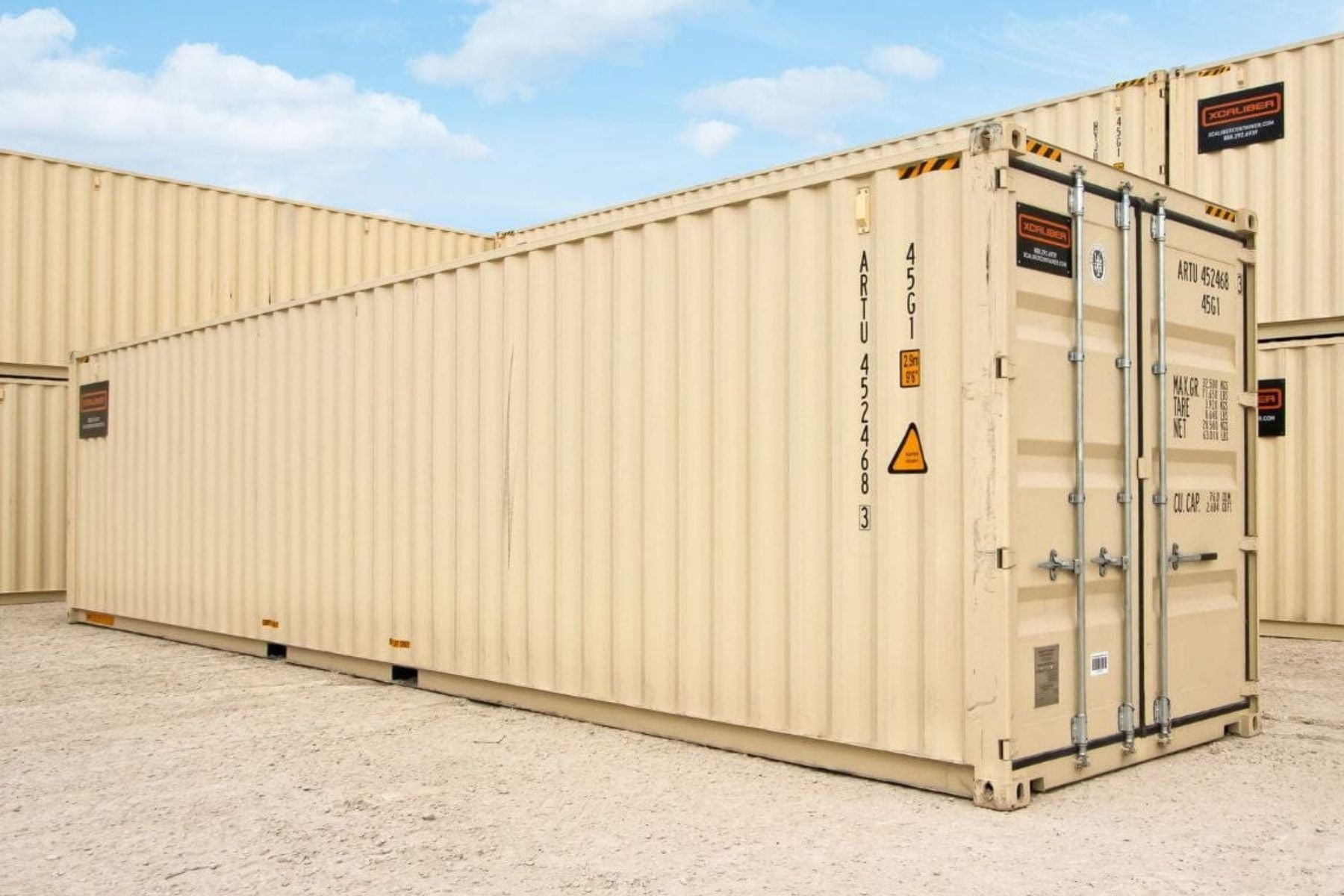 Shop New 1-Trip Shipping Containers - XCaliber Container