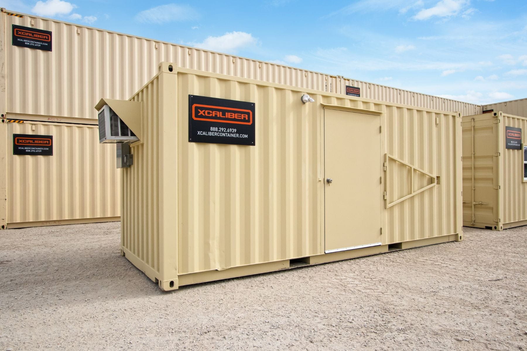 20' Climate-Controlled Storage Container – XCaliber Container
