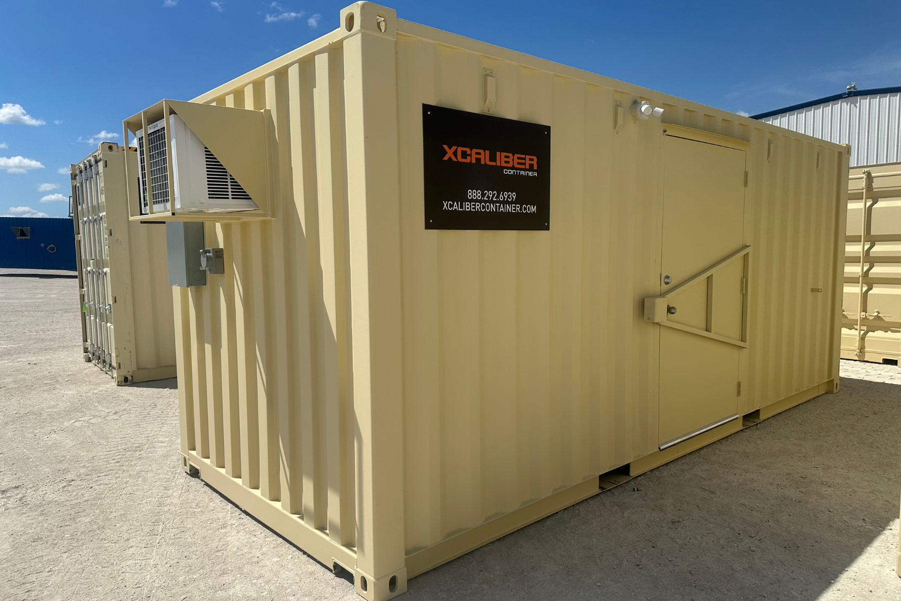 20' Climate-Controlled Storage Container Story – XCaliber Container