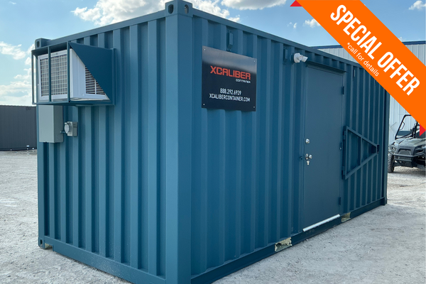 Custom 20' Climate-Controlled Storage Container