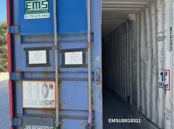 53' Wind & Water Tight High Cube Shipping Container