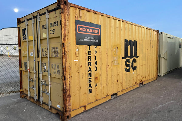 20' Standard Wind & Watertight Container with Solar Vent