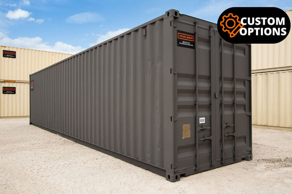 40' High Cube Basic Refurbished Shipping Container