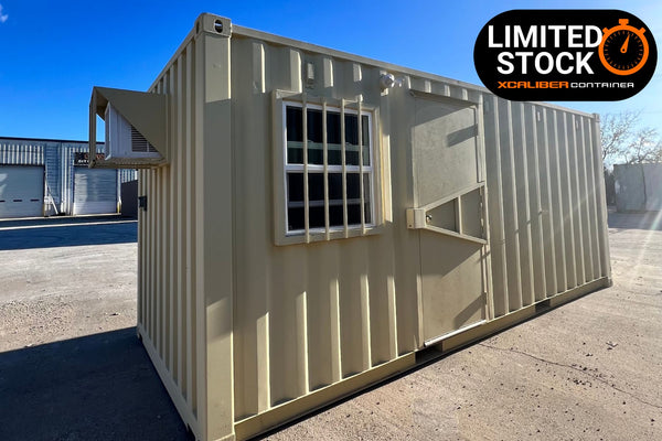 Ready to Ship - 20' Mobile Office with Storage & Shelving