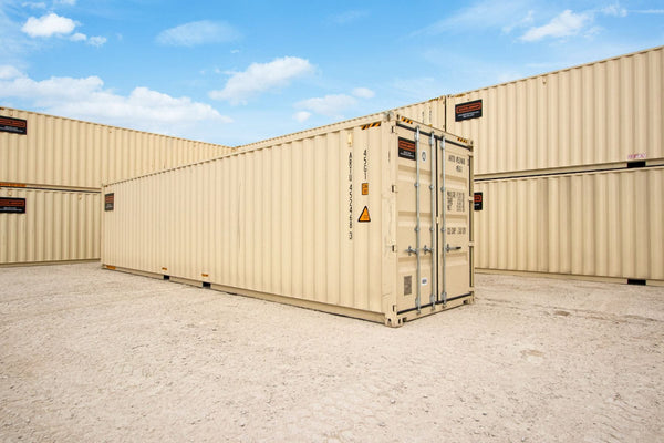40' High Cube 1-Trip Double Door Shipping Container - Direct Ship