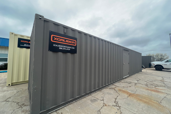 40’ Standard Basic Refurbished Shipping Container with Steel Door