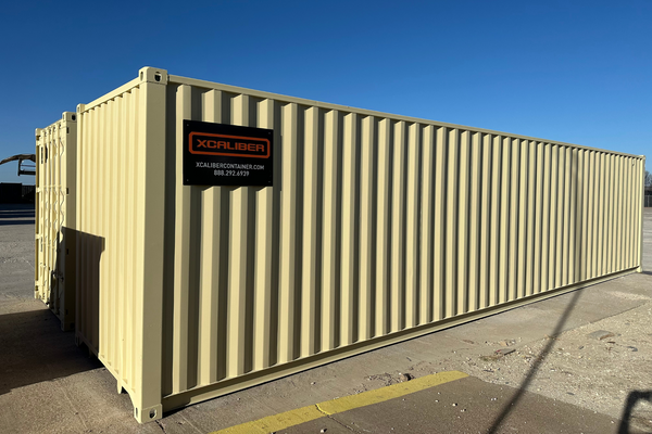 40’ High Cube Shipping Container with Spray Foam Insulation