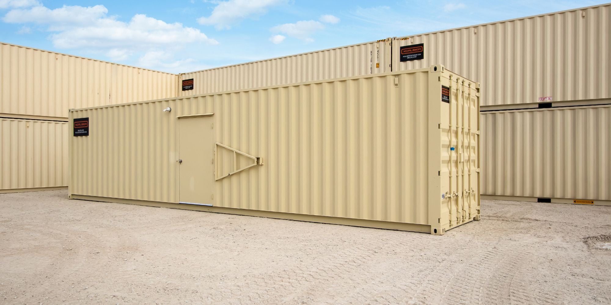 40' Climate-Controlled Storage Container Story – XCaliber Container