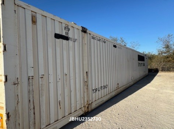 53' Wind & Water Tight High Cube Shipping Container - As Is