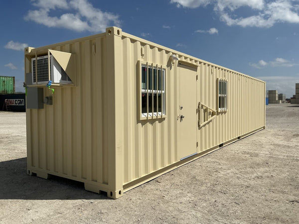 READY TO SHIP - 40' Mobile Office with Storage (18'/22')
