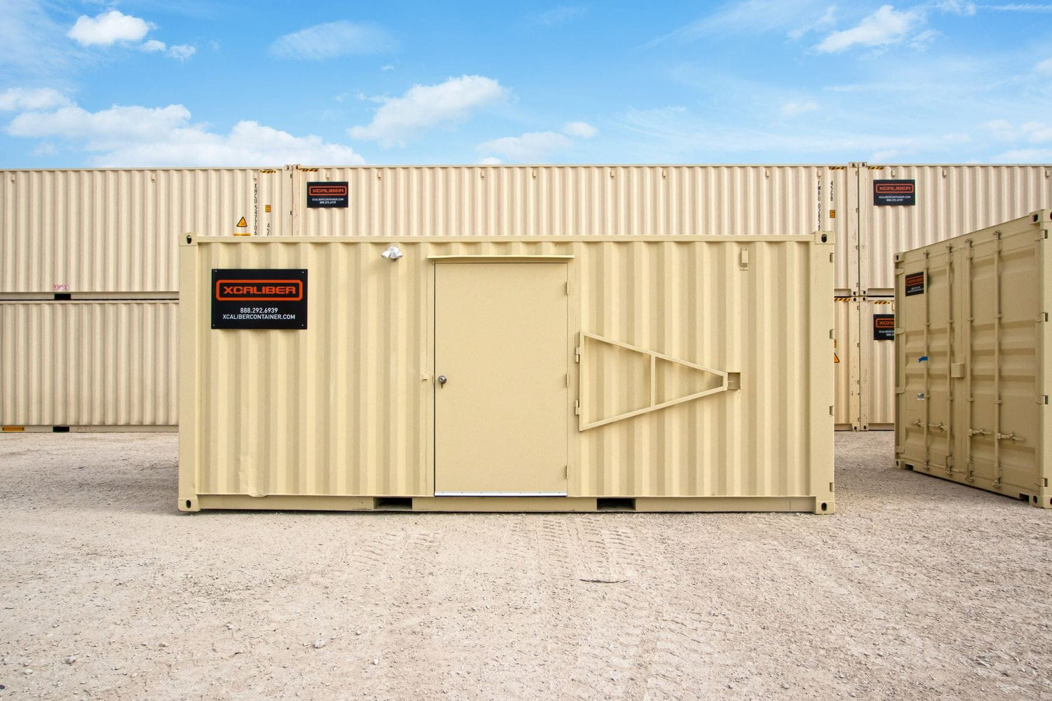 20' Climate-Controlled Storage Container – XCaliber Container