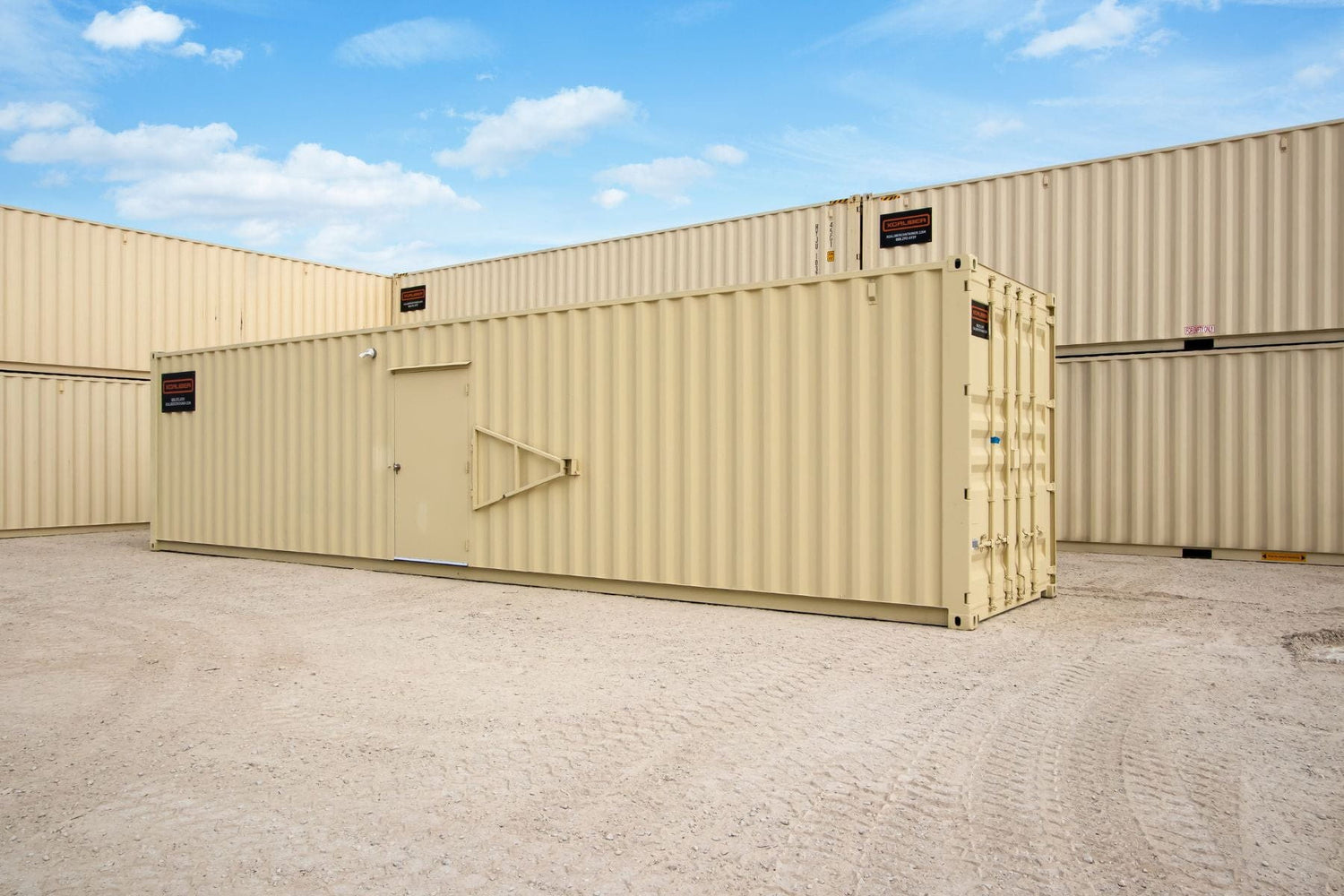 40' Climate-Controlled Storage Container – XCaliber Container