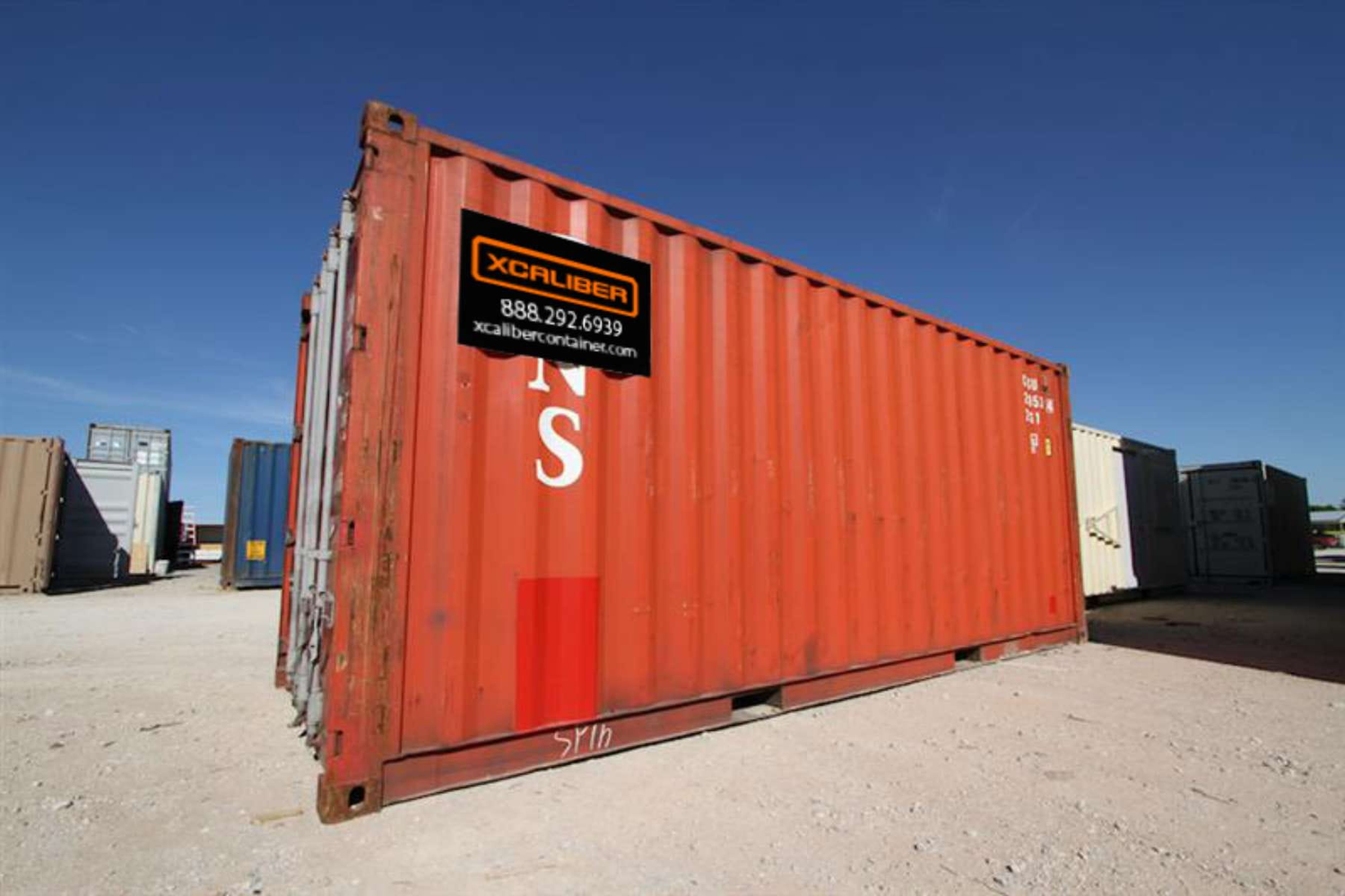 20' Standard Wind & Watertight Shipping Container - Direct Ship ...